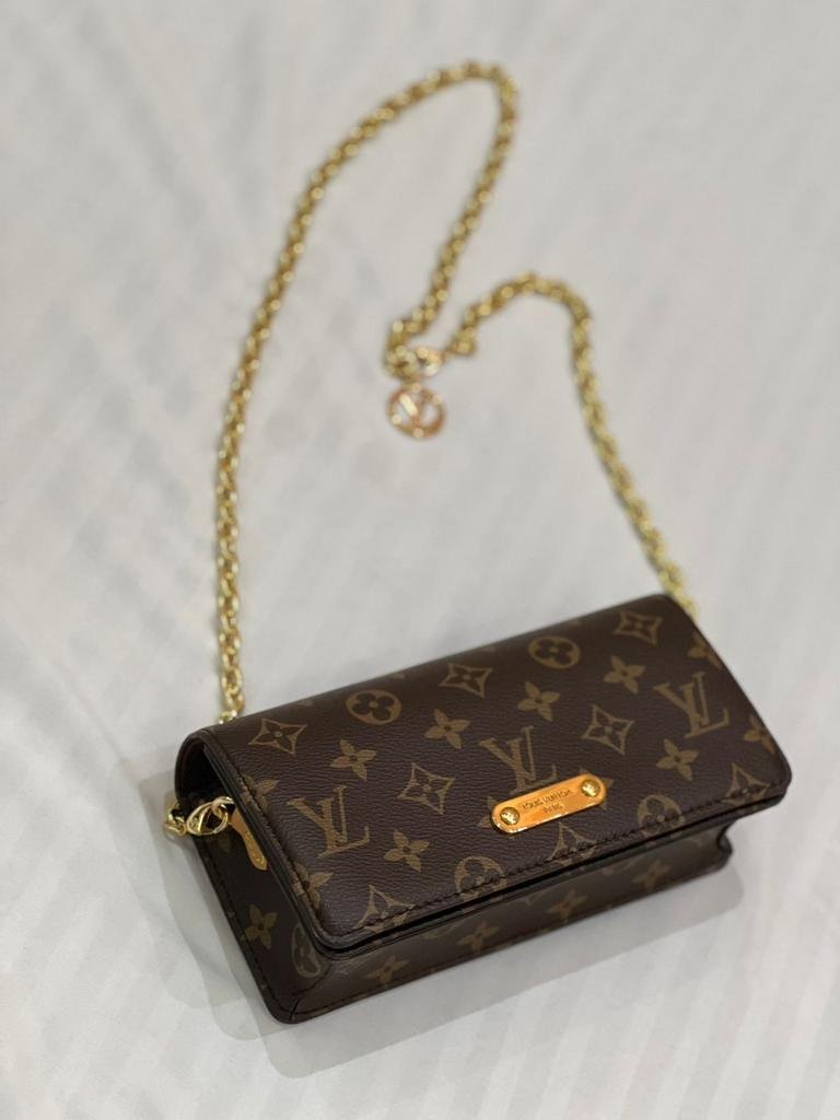 LOUIS VUITTON NEW WALLET ON CHAIN