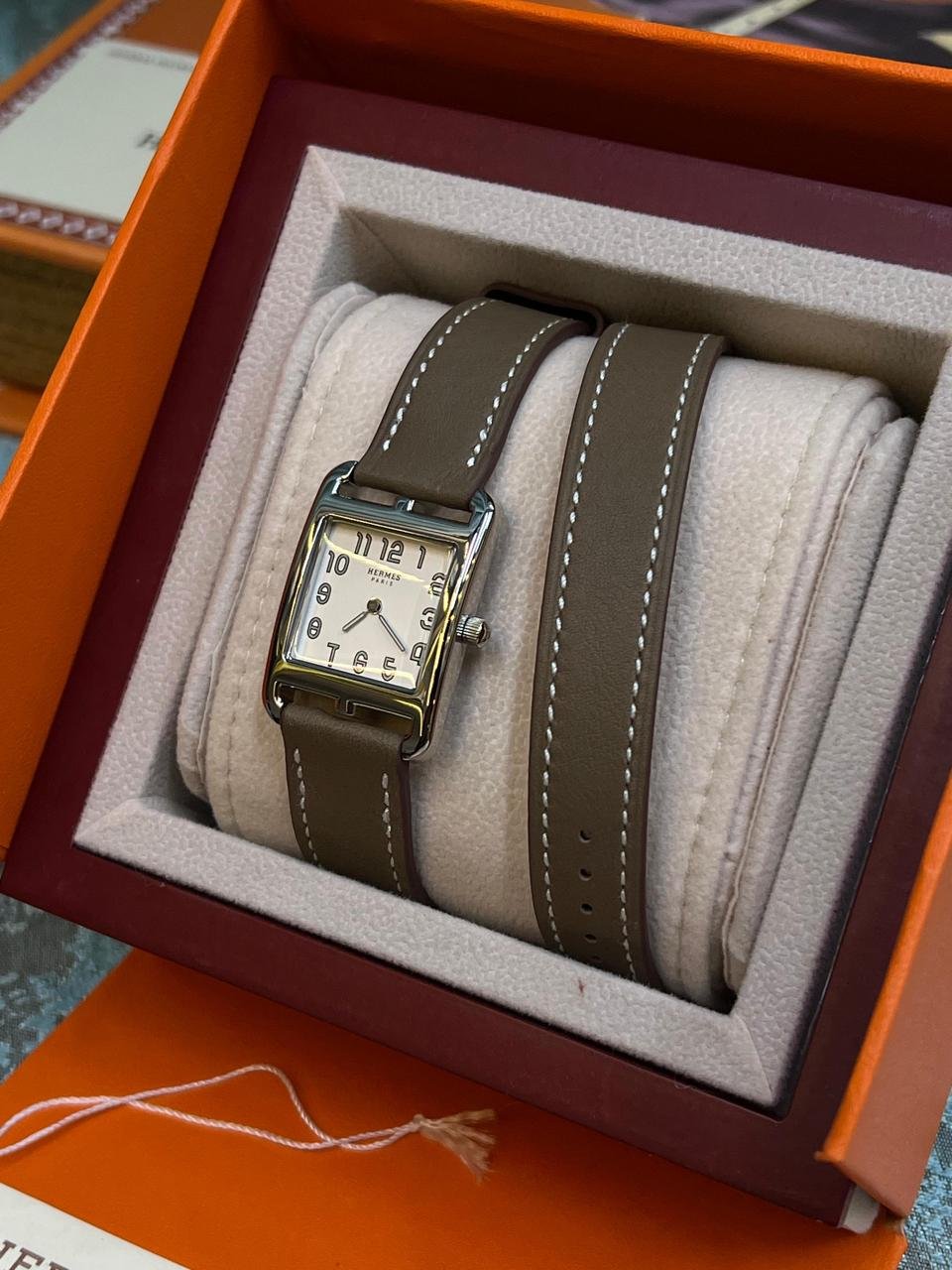 HERMES WATCH - LONG STRAP - 21 MM