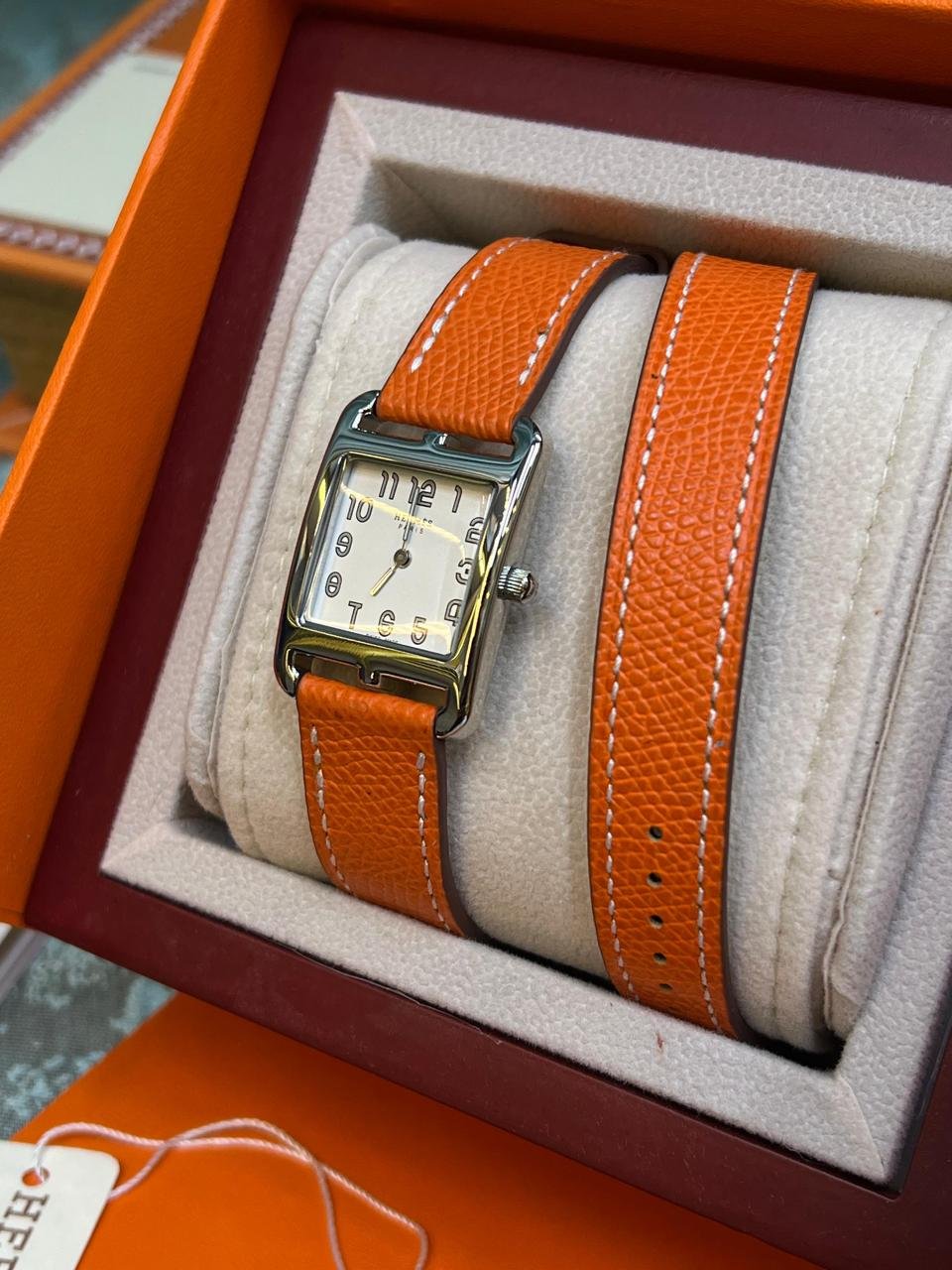 HERMES WATCH - LONG STRAP - 21 MM