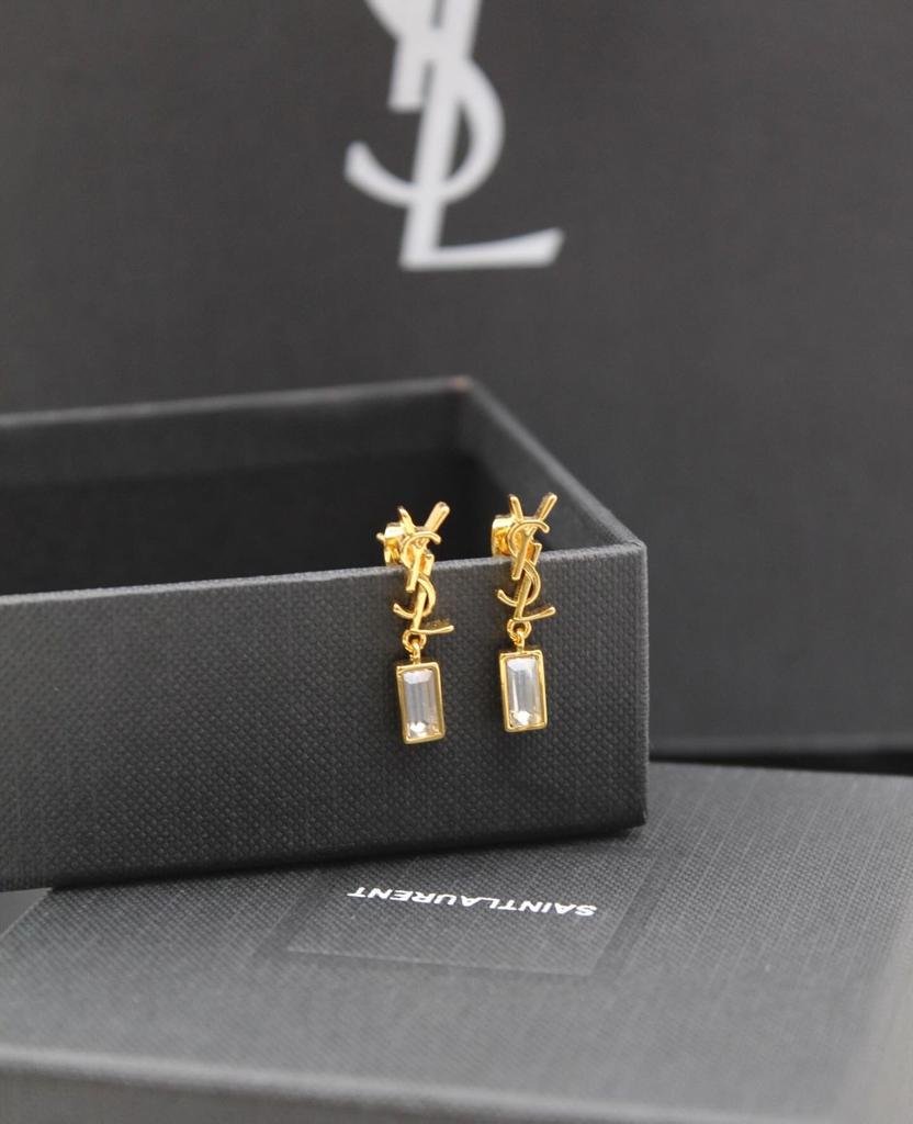 YVES SAINT LAURENT ACCESSORIES EARRING YSL