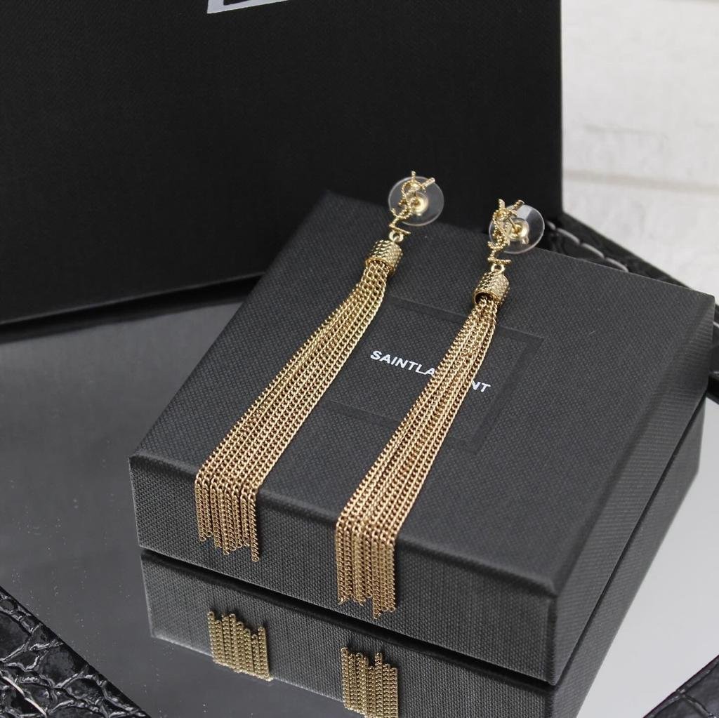 YVES SAINT LAURENT ACCESSORIES EARRING YSL