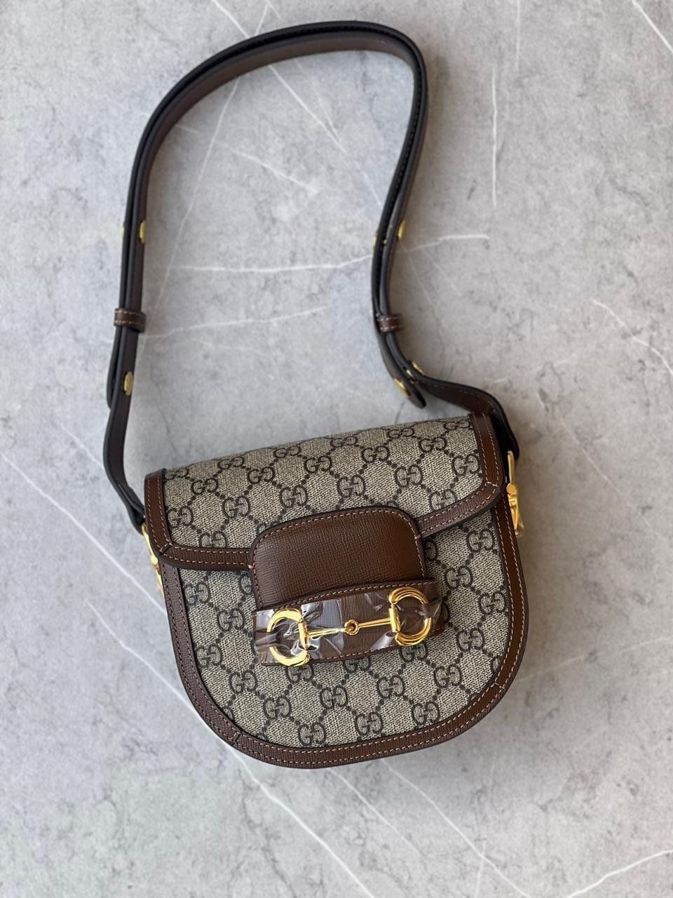 GUCCI HORSEBIT 1955 MINI ROUNDED BAG