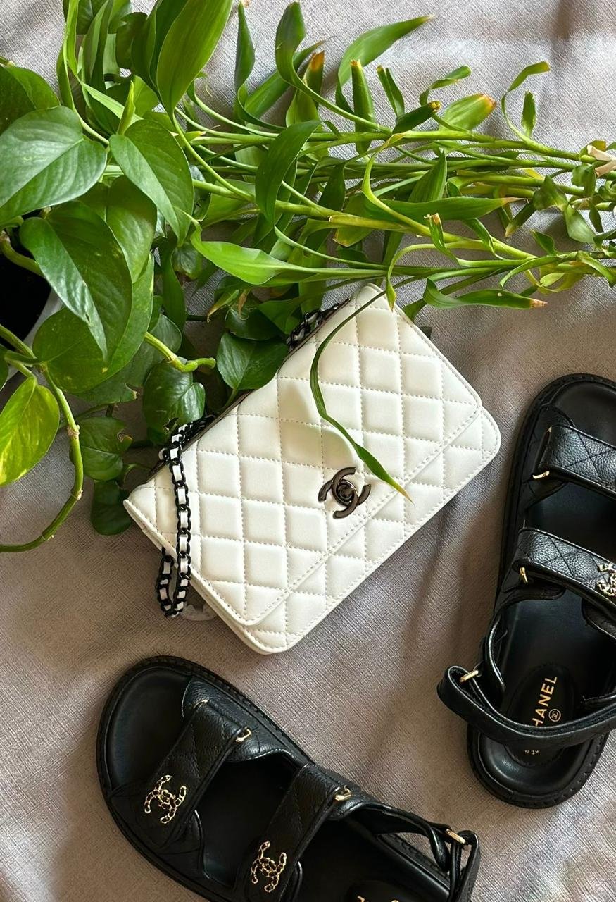 CHANEL WALET ON CHAIN 19CM