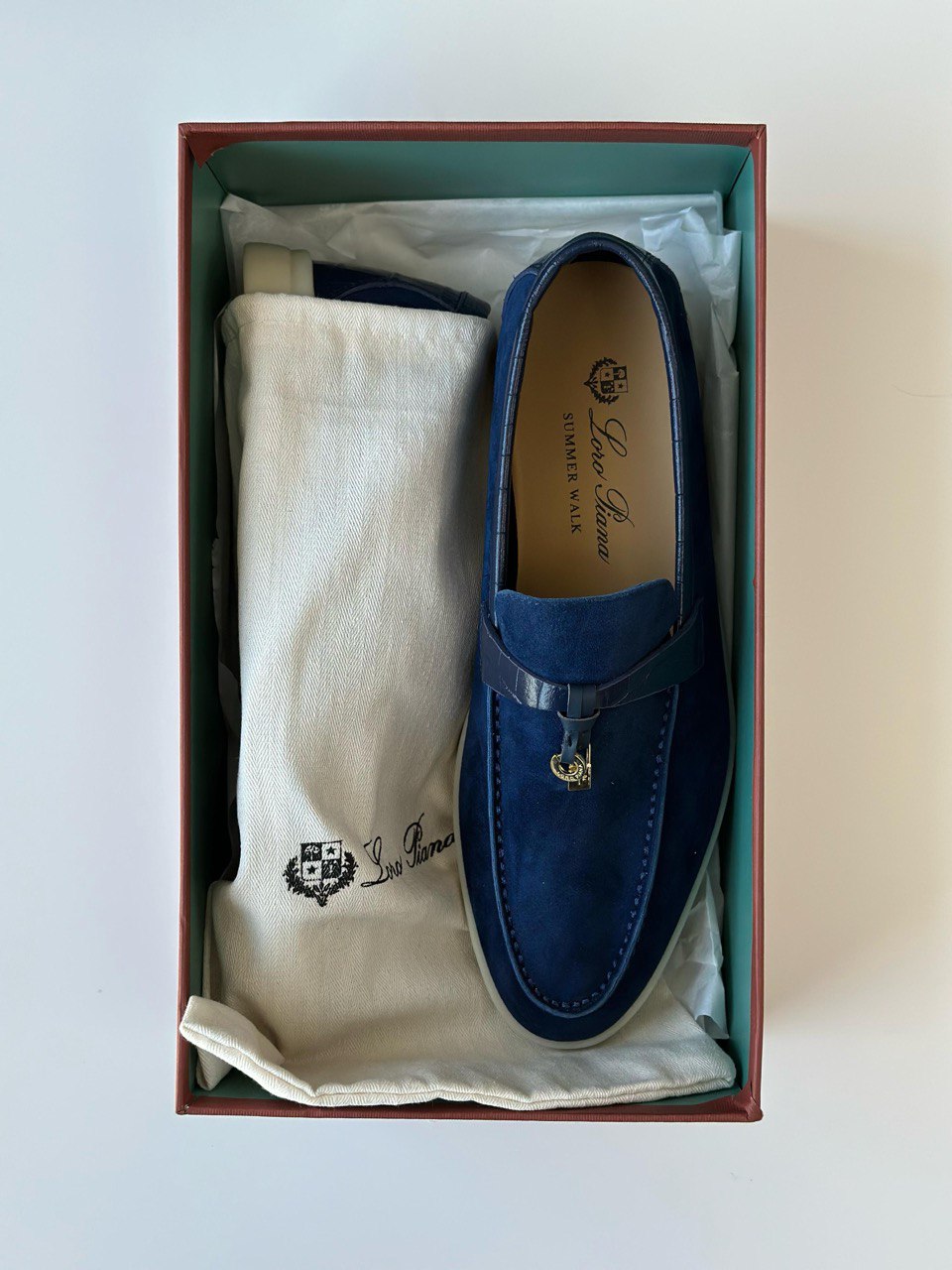 LORO PIANA HALF CROCODILE