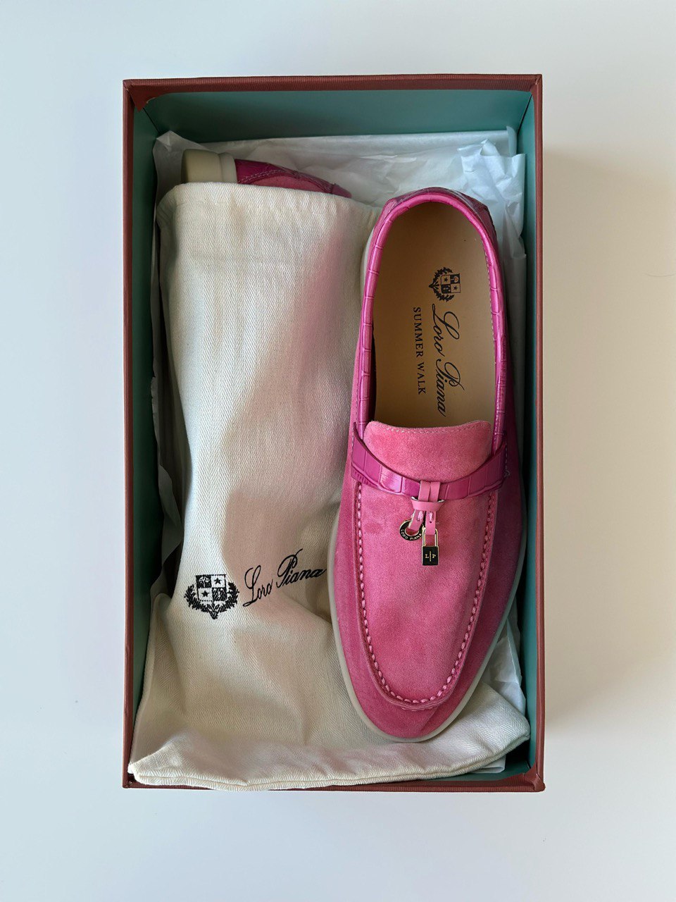 LORO PIANA HALF CROCODILE