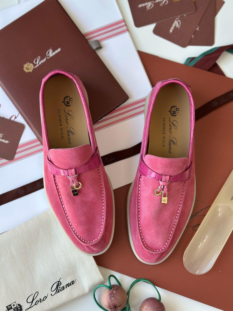 LORO PIANA HALF CROCODILE