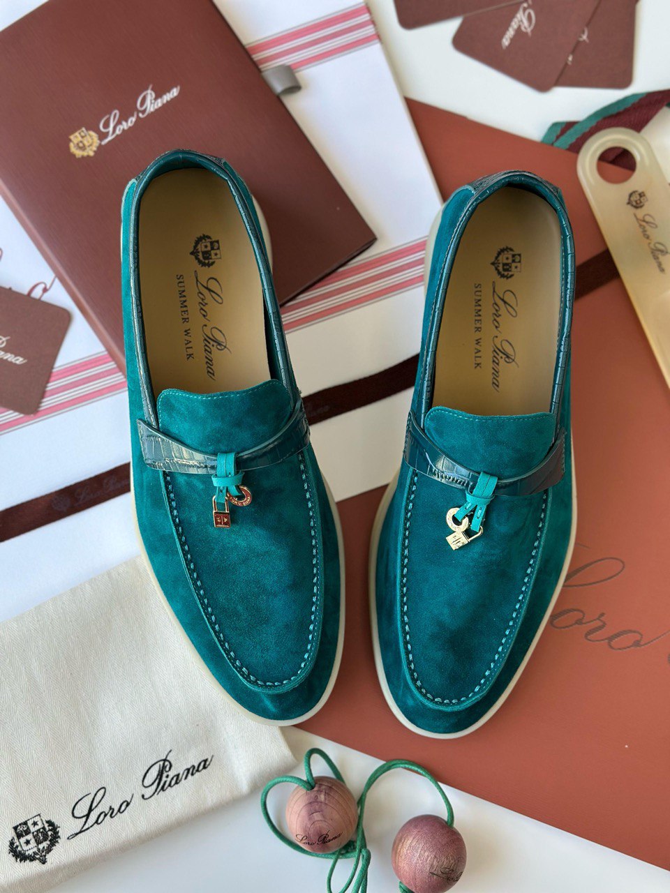 LORO PIANA HALF CROCODILE