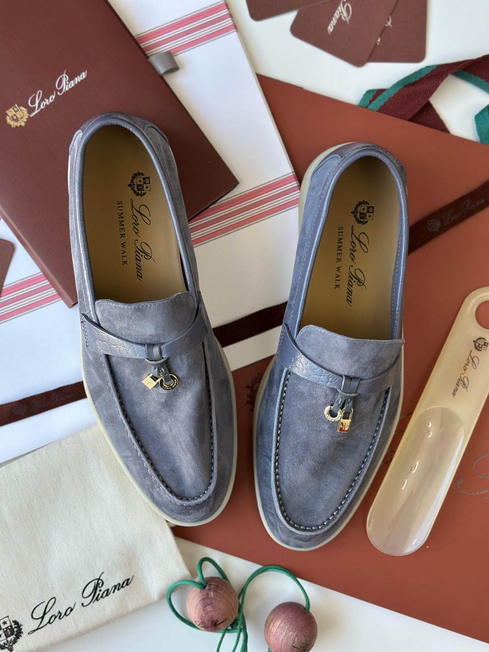 LORO PIANA HALF CROCODILE