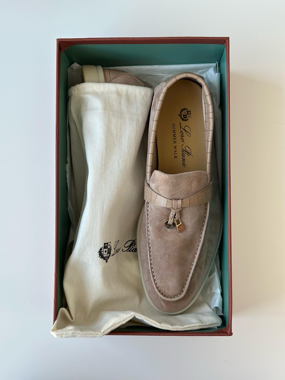 LORO PIANA HALF CROCODILE