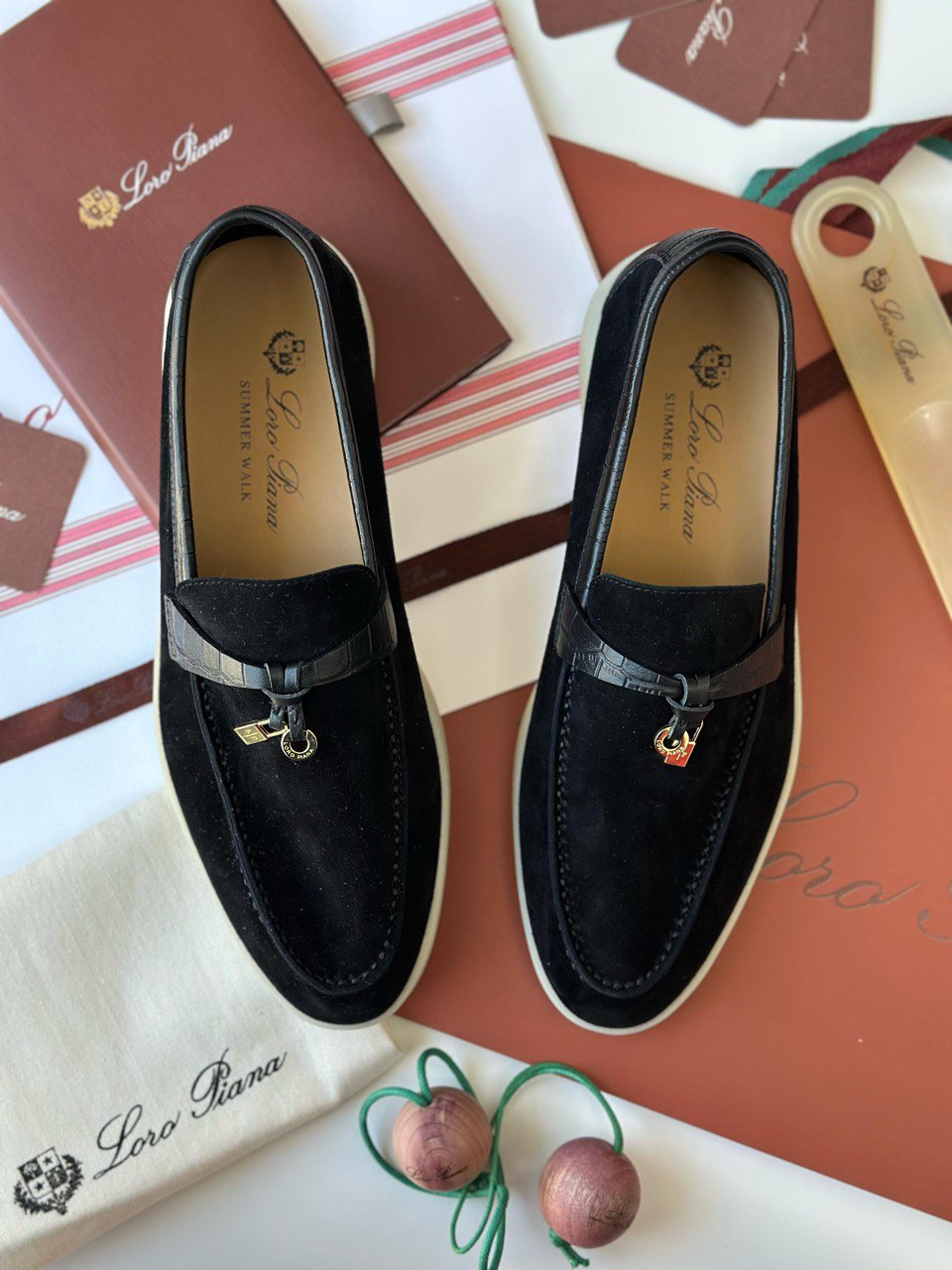 LORO PIANA HALF CROCODILE