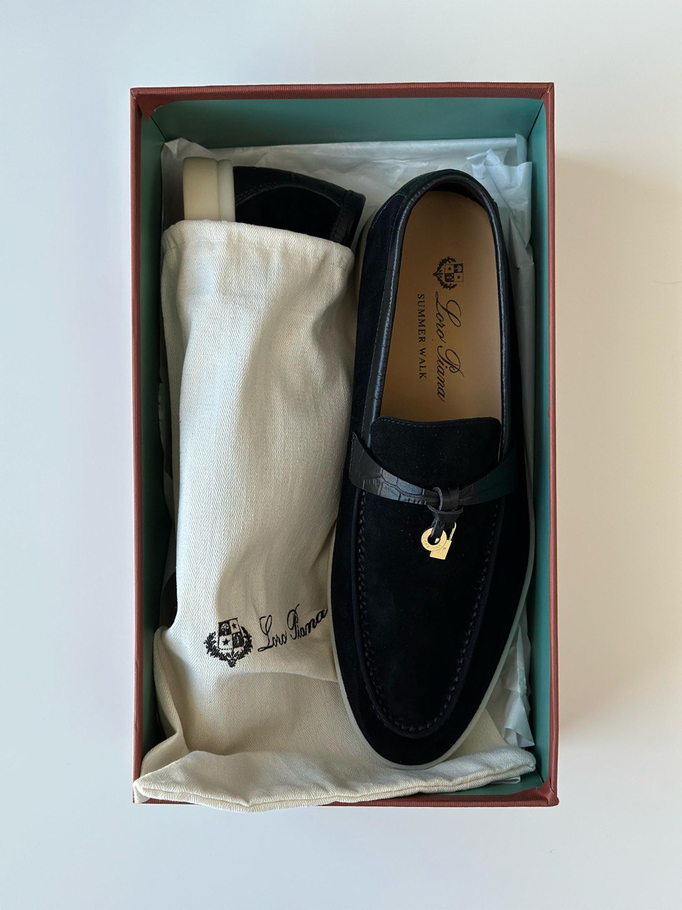 LORO PIANA HALF CROCODILE