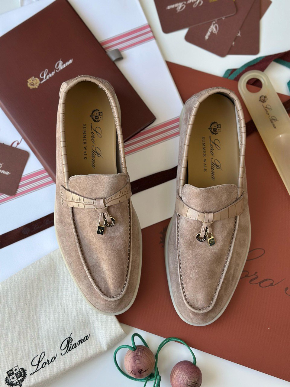 LORO PIANA HALF CROCODILE
