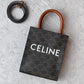CELINE MINI TRIOMPHE VERTICAL CABAS TOTE BAG