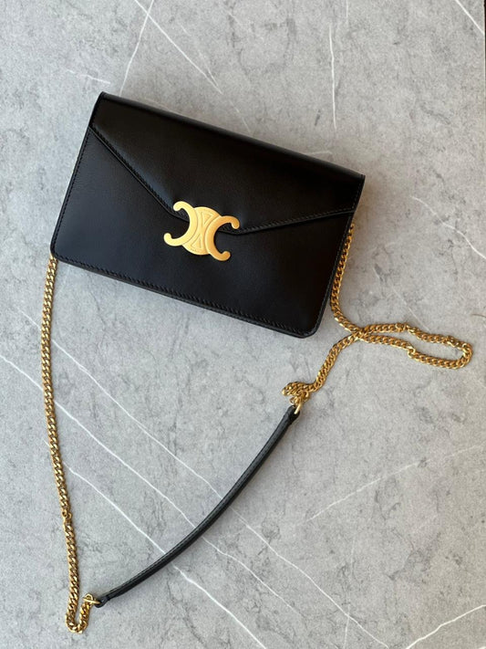 CELINE TRIOMHPHE CLUTCH BAG