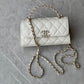 CHANEL 23P KELLY CLUTCH WITH CHAIN