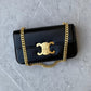 CELINE TRIOMHE LEATHER HANDBAG
