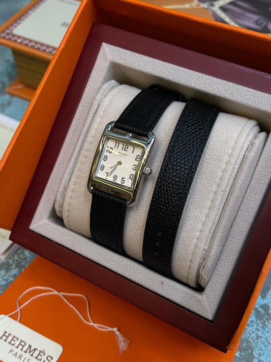 HERMES WATCH - LONG STRAP - 21 MM