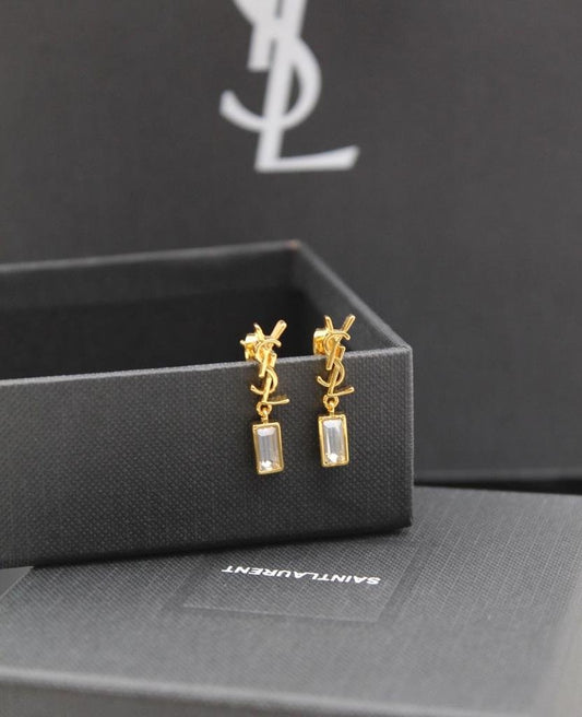 YVES SAINT LAURENT ACCESSORIES EARRING YSL
