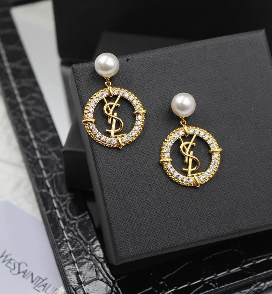 YVES SAINT LAURENT ACCESSORIES EARRING YSL