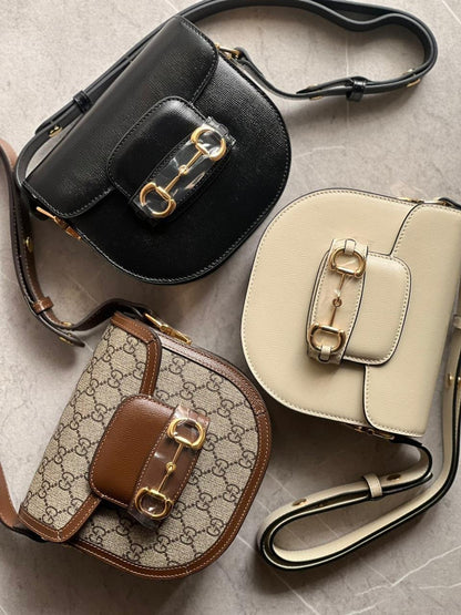 GUCCI HORSEBIT 1955 MINI ROUNDED BAG