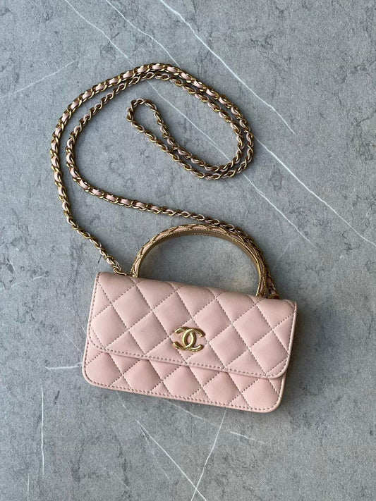 CHANEL CROSS WALLET ON CHAIN
