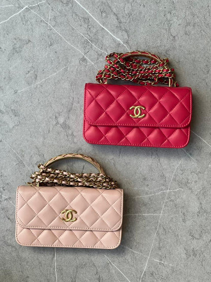 CHANEL CROSS WALLET ON CHAIN