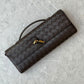 BOTTEGA VENETA LONG CLUTCH ANDIAMO WITH HANDLE