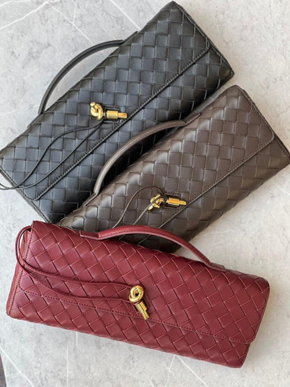 BOTTEGA VENETA LONG CLUTCH ANDIAMO WITH HANDLE