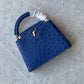 LOUIS VUITTON CAPCIN 21CM REAL OSTRICH LEATHER