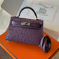 HERMES MINI KELLY OSTRICH 20CM